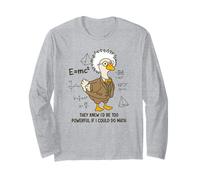 Funny Goose Sapevano Che Sarei Stato Troppo Potente se avessi Potuto Fare Matematica Maglia a Manica