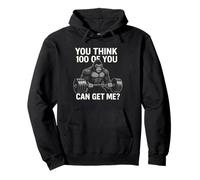 Funny Gorilla Gym Workouot, Bodybuilding weightlifting Gym Felpa con Cappuccio
