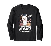 Funny Graduation Travel Vacation Typographic Maglia a Manica