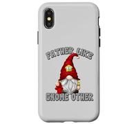 Funny Grandpa Fireman Gnome For Men Firefighter Dad Saying Custodia per iPhone X/XS