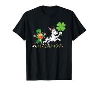 Funny Great Dane Clover St Patricks Day da Donna, Uomo e Bambino Maglietta