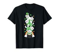 Funny Great Pyrenees Clover St Patricks Day da Donna, Uomo e Bambino Maglietta