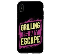 Funny Grill Grilling Master Barbecue da giardino Custodia per iPhone XS Max