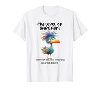 Funny Grumpy Bird Witty Quote Sarcastic Gift for Men Women Maglietta