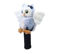 Funny Gufo Driver Cover - Plush Golf Headcover, Soft Club Protector, Whimsical Golf Equipment Head Protection Set, Playful Animal Styled Shielding Accessory with Driver Fairway Wood