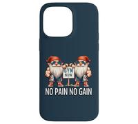 Funny Gym Gnomes In Dads Fitness Apparel No Pain No Gain Custodia per iPhone 14 Pro Max