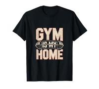 Funny Gym Memes Funny Gym Citazione Love To Lift Gym Is My Home Maglietta