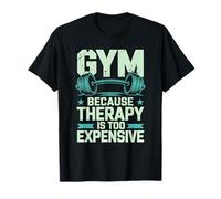 Funny Gym Workout Fitness Humor for Exercise Maglietta