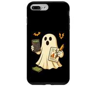 Funny Halloween Accountant Ghost Financial Advisor Custodia per iPhone 7 Plus/8 Plus