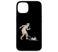Funny Halloween Cat and Mummy Custodia per iPhone 13