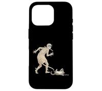 Funny Halloween Cat and Mummy Custodia per iPhone 16 Pro