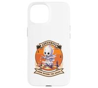 Funny Halloween Chess Player Ghost Checkmate Costume Custodia per iPhone 15