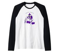 Funny Halloween Crafting Design for Witches & Weirdos Maglia con Maniche Raglan