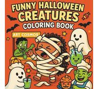 Funny Halloween Creatures: Coloring Book