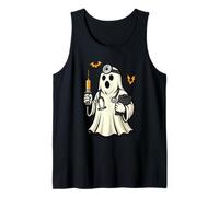 Funny Halloween Doctor Ghost Halloween Hospital Crew Medical Canotta