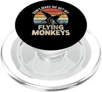 Funny Halloween Don't Make Me Get My Flying Monkeys Costume PopSockets PopGrip per MagSafe