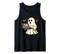Funny Halloween Ghost Developer Designer Web Programmer Code Canotta