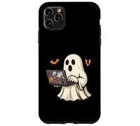 Funny Halloween Ghost Developer Designer Web Programmer Code Custodia per iPhone 11 Pro Max