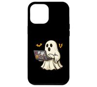 Funny Halloween Ghost Developer Designer Web Programmer Code Custodia per iPhone 12 Pro Max