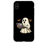 Funny Halloween Ghost Developer Designer Web Programmer Code Custodia per iPhone XS Max