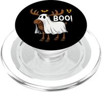 Funny Halloween Moose Ghost Boo Spooky PopSockets PopGrip per MagSafe