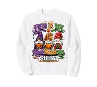 Funny Halloween Thanksgiving Christmas Gnomes Holiday Mashup Felpa