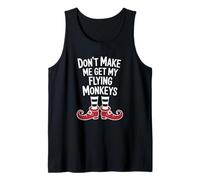 Funny Halloween Witch Don't Make Me Get My Flying Monkeys Canotta