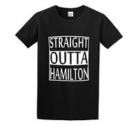 Funny Hamiltons Nightclub Couples Lazy College Style Harajuku T-Shirt Black S