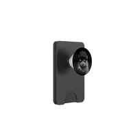 Funny Hamster Flipping Off Middle Finger On Security Camera PopSockets PopWallet per MagSafe