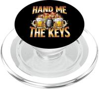 Funny Hand Me The Keys Bere Party PopSockets PopGrip per MagSafe