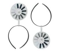 Funny Headbands, Hair Clips with Loading Symbol Design, Stylish and Lightweight Hair Accessories, Ideal for Women, Girls, Daily Use, Work, Music Festivals, Makeup Events, Holidays, Parades