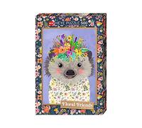 Heye Verlag Puzzle Amici Floreali: Riccio Allegro 500 Pezzi