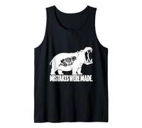 Funny Hippo Skeleton Safari Animal Dark Humor Hippopotamus Canotta