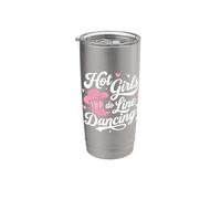 Funny Hot Girls Do Line Dancing Bicchiere termico in acciaio inox doppia parete