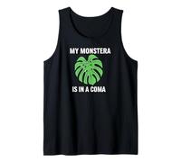 Funny Houseplant Mom My Monstera Is in A Coma Canotta