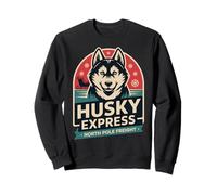 Funny Husky Sled Team - Mushers & Husky Lovers Felpa