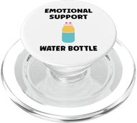 Funny Hydration Quote Emotional Support Water Bottle PopSockets PopGrip per MagSafe