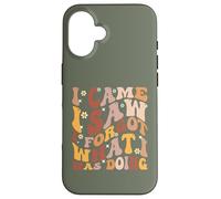 Funny I came I saw I forgot What Elderly Forgetful Dementia Custodia per iPhone 16