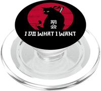 Funny I do what I want Cat - Anime giapponese Cat Kitten Lover PopSockets PopGrip per MagSafe