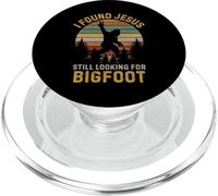 Funny I Found Jesus Still Looking Bigfoot Christian PopSockets PopGrip per MagSafe