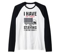 Funny I’m Staying in The Van Phasmophobia Gamer Men Women Maglia con Maniche Raglan