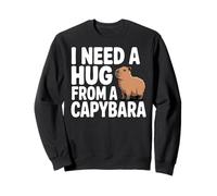 Funny I Need A Hug from a Capybara Felpa
