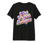 Funny I Put The NAN in Shenanigans Fun Grandma Pun Humor Maglietta Premium