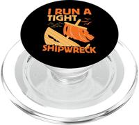 Funny I Run a Tight Shipwreck Tired Mother PopSockets PopGrip per MagSafe