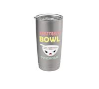 Funny IBS Irritable Bowel Syndrome - Irritable Bowl Bicchiere termico in acciaio inox doppia parete