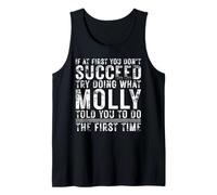 Funny If At First You Don't Succeed Birthday Molly Idea Canotta