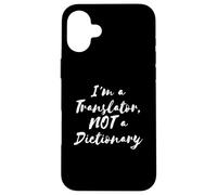 Funny I'm a Translator, NOT a Dictionary Custodia per iPhone 16 Plus