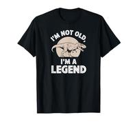 Funny I'm Not Old A LEGGEND Dinosauro T-Rex Jurassic Grandpa Maglietta