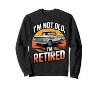 Funny I'm not Old I'm Retired, Classic Vintage Pickup Truck Felpa