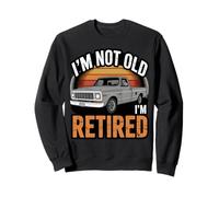 Funny I'm not Old I'm Retired, Classic Vintage Pickup Truck Felpa